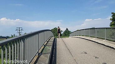 Risky Outdoor Public Fuck next to the Highway - NoraDevot