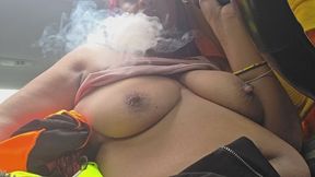 Pixiee Public Breast Play