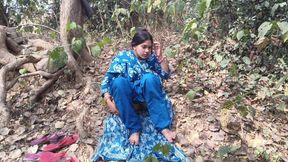 Indian Village Sex Video, Indian Girl Big Boob Press by Her Step Brother in Outdoor Village