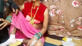 देसी बेस्ट पति वाइफ रीयल रेड क्लॉथ हिंदी