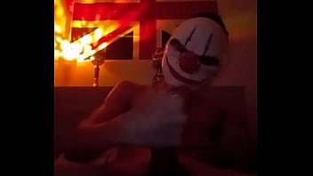 Clown love masturbation