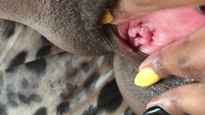 Cumming, Fingering & Peeing All Over Myself. Extreme Close Up