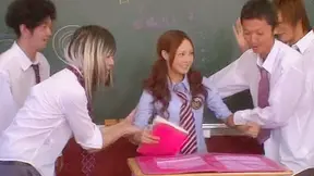 Teacher Catches Student Dominates With Passionate French Kiss