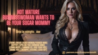 Hot Mature Businesswoman Wants To Be Your &nbsp;❘ ASMR Audio Roleplay