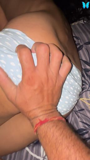 Indian teenager girl in bedroom part 2