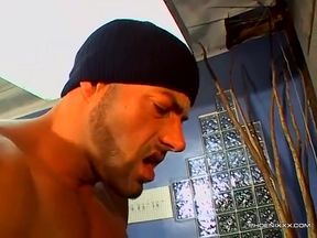 Filling His Muscle Man Hole