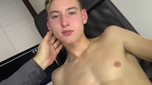 East Boys - Hairy cute straight guy POV massage