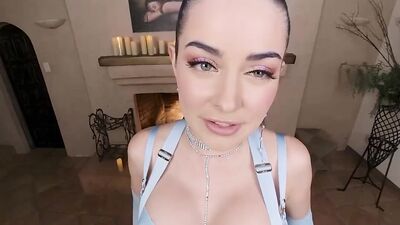 Jewelz Blu's virtual reality anniversary will make you cum in no time! Part 1