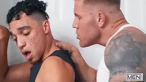 Men - Super Toned Gets His Big Cock Sucked Dry By Horny And Washes His Face With His Cum 10 Min With Filou Fitt, Venus Vixen And Amone Bane