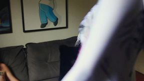 filme completo: cosporn - gostosa tatuada fazendo cosplay de bulma dando para o goku com mila spook