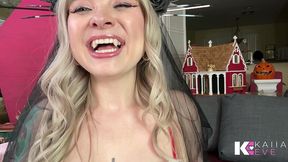 vampire queen sniffs you out, drinks & turns you into forever slave