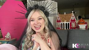 vampire queen sniffs you out, drinks & turns you into forever slave