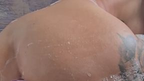 Wet Anal Ride with sex machine