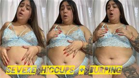Burps + hiccups