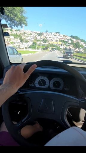 Sucking Cock While Driving