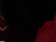 ACD01 Clip: Streaking naked through porn cinema Kinohole Cologne, getting caught