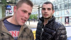 Rough Rides - Two Attitude-Fueled Dudes Thrash in a Wild Gay Threesome