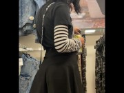 Goth Farts Loud in Mall