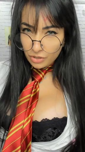 Must-see moment from &quot;Hogwarts sexy female student harry potter JOI JERK OFF INSTRUCTIONS CUM CHALLENGE&quot;