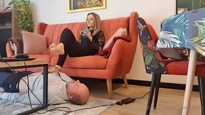 Goddess as wife and slave as husband