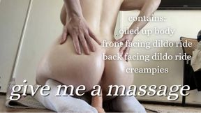 give me a massage -- clover fawn