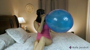 Blindfolded Blue Balloon B2P - Kylie Jacobs - MP4 1080p HD