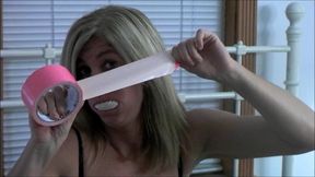 My wife needed the gagging!