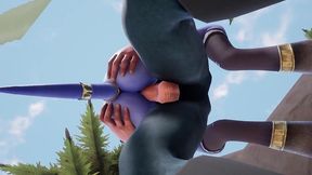 elf fucking a draenei girl in the land of azeroth - warcraft porn parody
