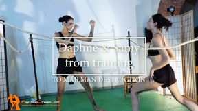 Daphne & Samy from training to mailman destruction