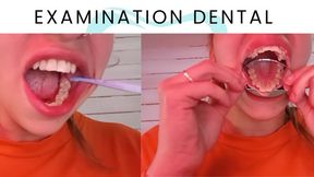 Dental Fetish Oral Examination: Customer order Teeth, Cavities, Crooked Smile, Mouth Close-Up Inspection