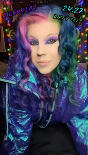 24:27~ Rave Girl w/ Shaved Pussy Plays Herself Soaked