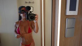 Milf picks up a guy on a cruise ship