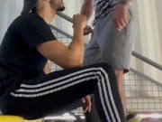 Stallion Fabio & Tony Silver baisent dans un camion de déménagement