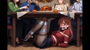 Bondage Confessions #525B: My Secret Under-Table Ordeal (Animated)