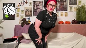 Gassy stepmom jeans fart JOI - sniff my gassy butt_ wmv