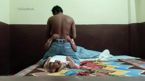 Wedding Anniversary Night in White Saree Part - 1