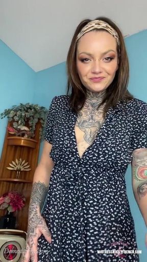 Smoking JOI with Nikky French