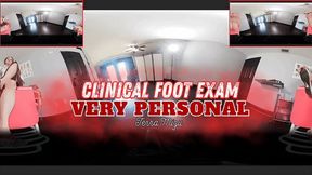 VR Fetish Evaluation and JOI – Dr. Terra’s Foot Exam - 4K