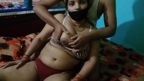 Indian housewife having romance with her lover.