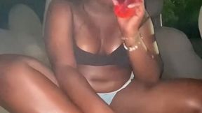 Hottpockett Stuffs Throat & Squirts in Backseat