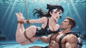 Underwater Fetish Fantasies #10: Bound Breathless Ecstasy