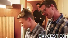 Austins Hot Initiation: Threesome Madness with Stepdad Daddy – TinyGays 18+