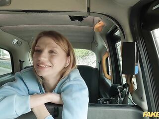 Fake Taxi Jobless honey has her pleasant pink vagina screwed hard and fast