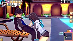 Grace Takes Control in Hot Poolside Encounter During Swimsuit Workout