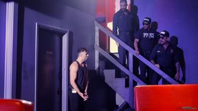 Sexy Cops Engage in Wild Orgy with Muscular Studs and Double Penetration Fun