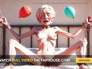 Aged Serf Fastened & Begging - Wishes Vagina Filled with Sexy Cum