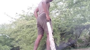 Xhard on Dick on Duty in Forest Alone