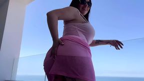Neighbor with BUSTY and BIG ASS invites me to her apartment - JOI Katejenn