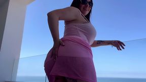 Neighbor with BUSTY and BIG ASS invites me to her apartment - JOI Katejenn