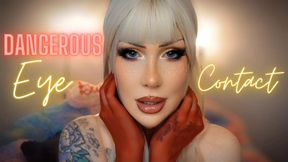 Dangerous eye contact - Eye fetish - Face fetish - Blue Eyes - Eye contact - Mesmerize
